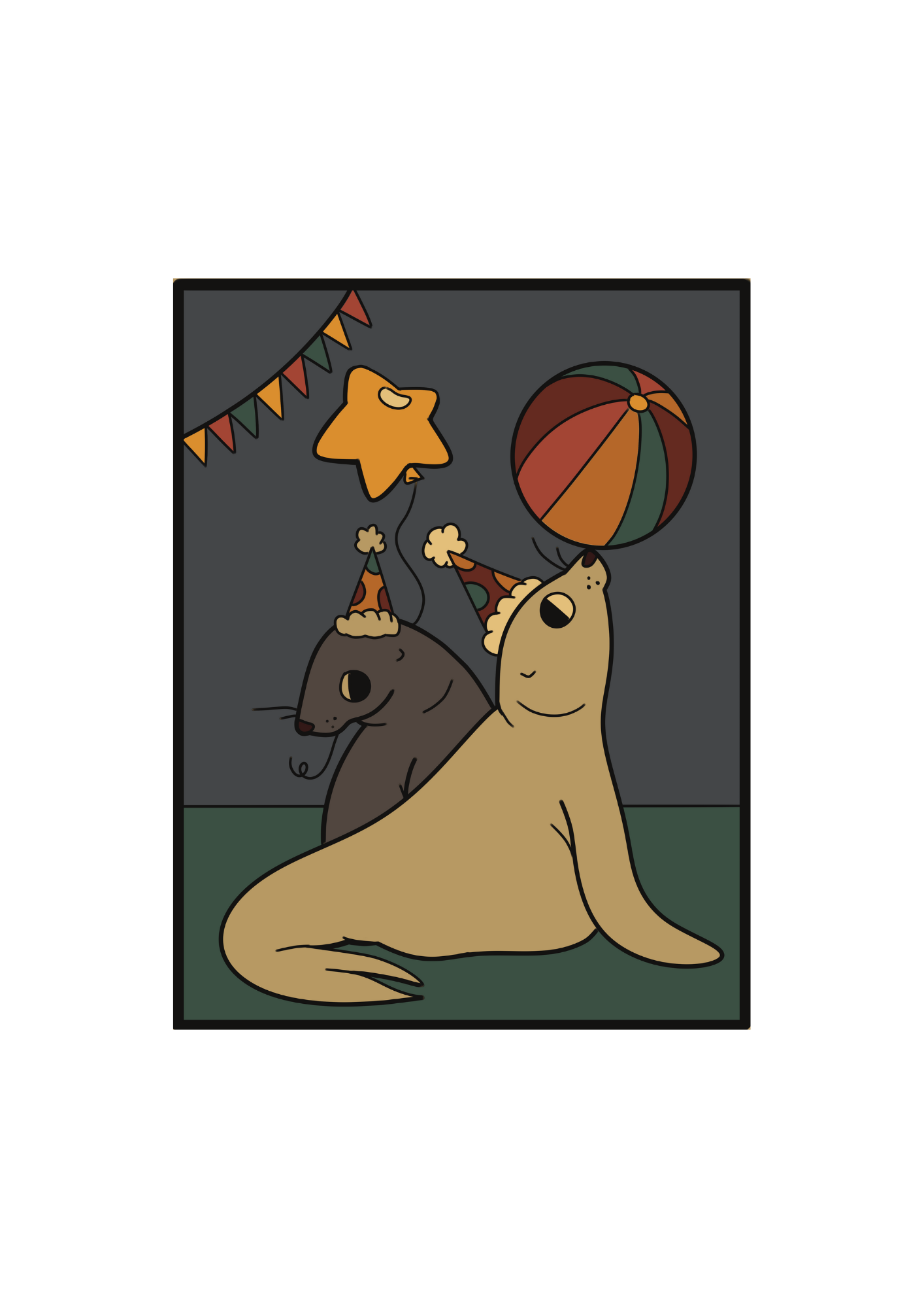 Circus Seals (Large)