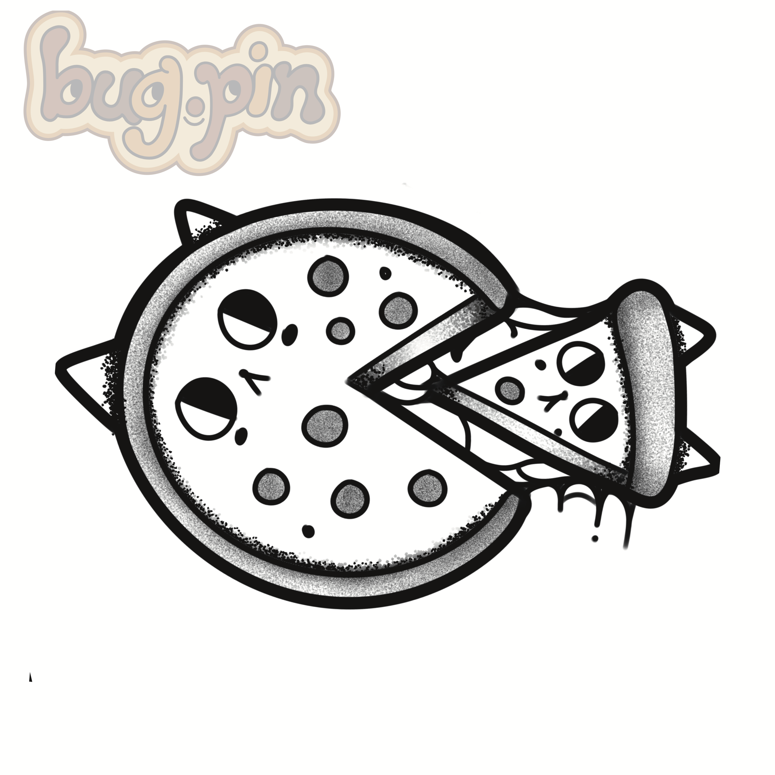 pizza cat tattoo