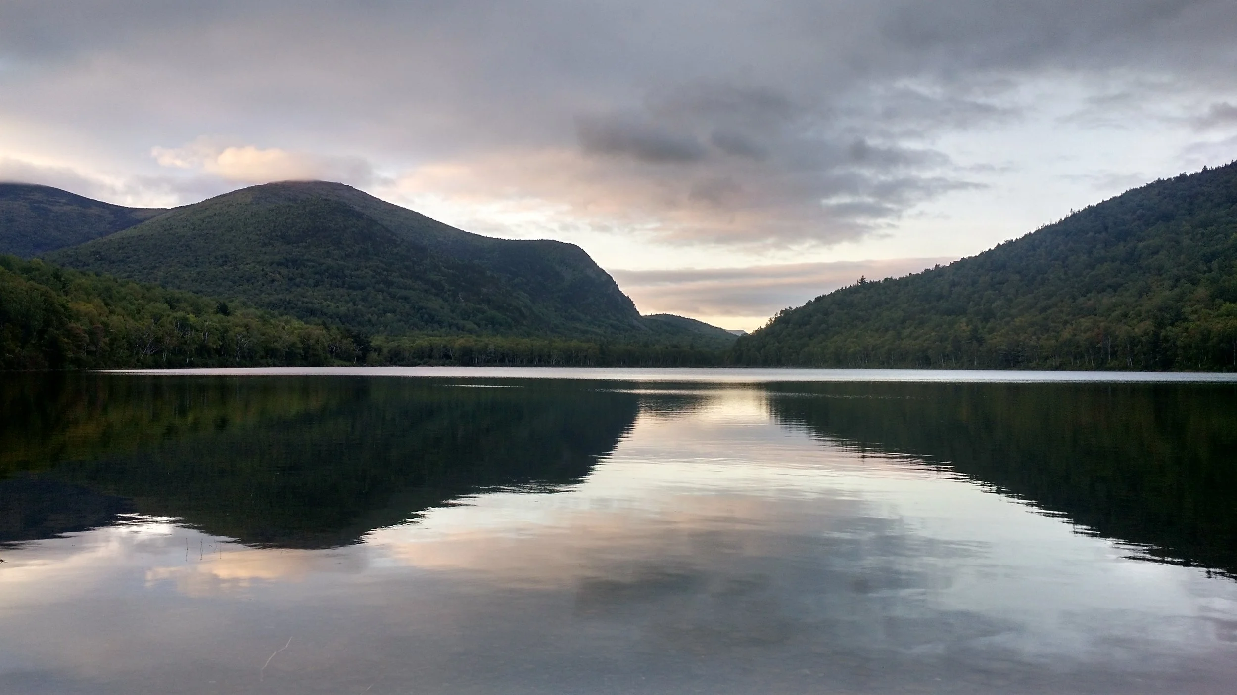 Sunrise at South Branch Pond