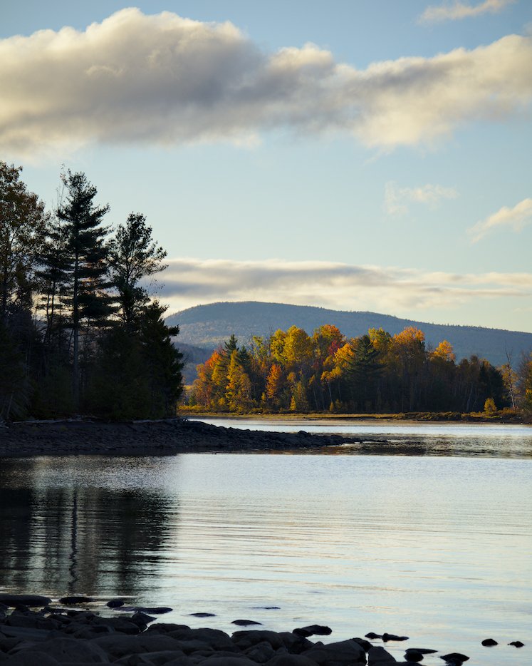 Flagstaff Lake, autumn