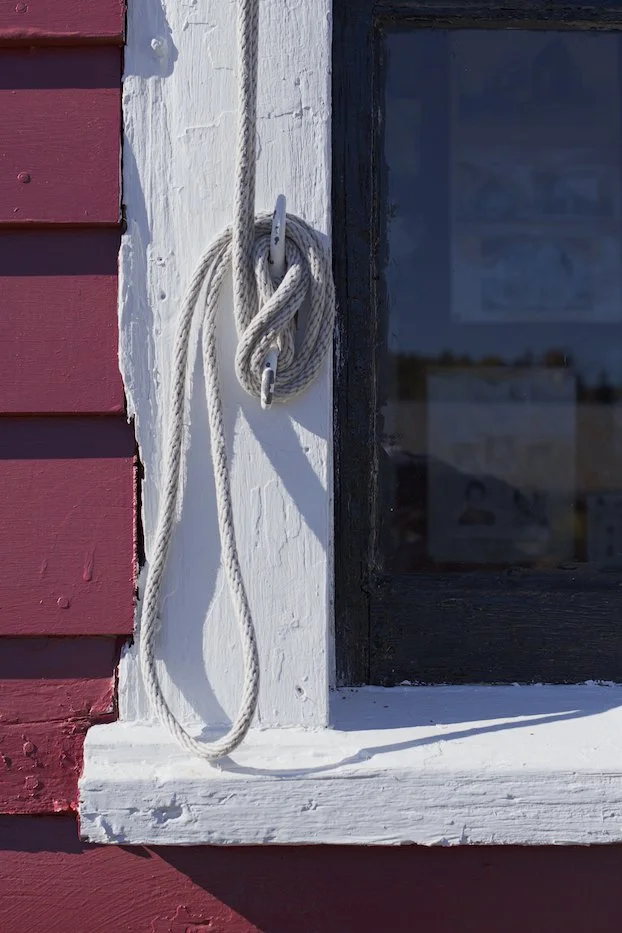 Window detail with rope