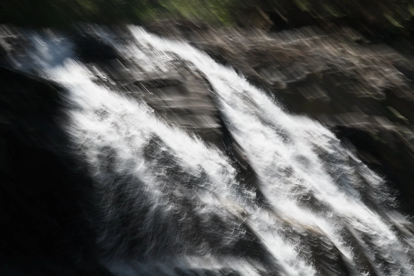 Impressions of waterfall