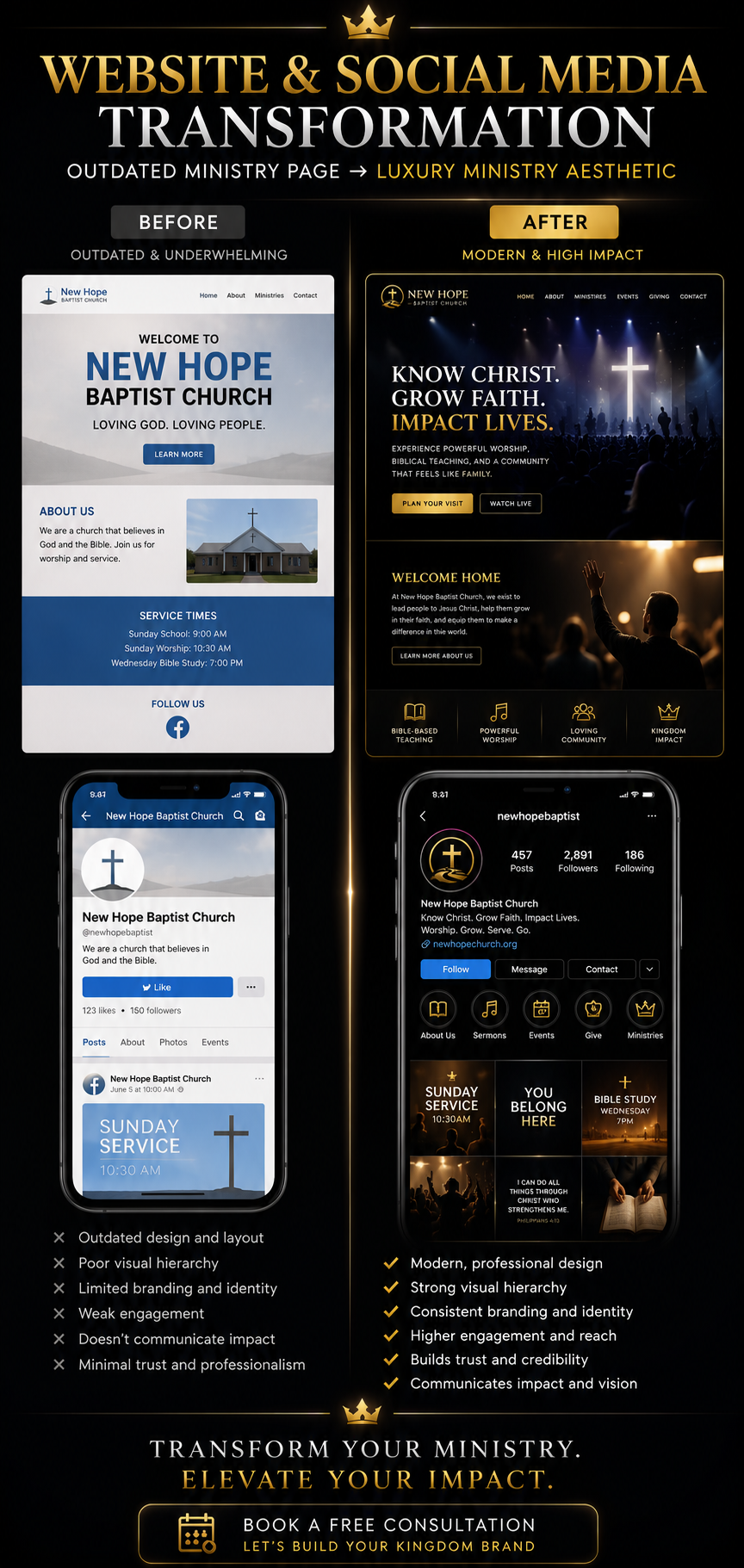 Ministry Website Design