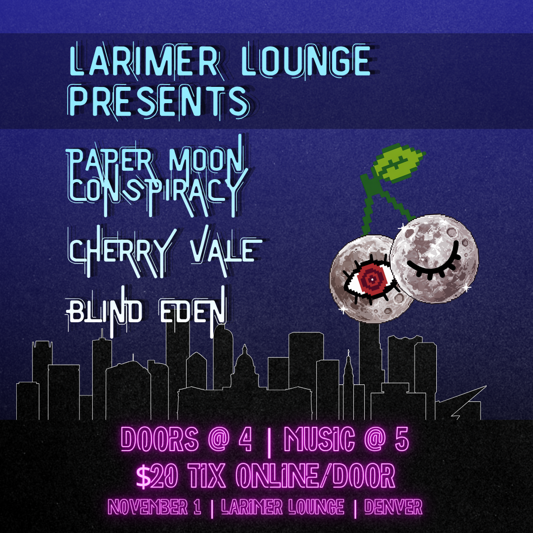 Ticket to Larimer Lounge - Nov. 1