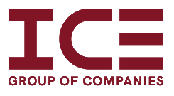 Logo for ICE Group of Companies Real Estate Developer and Development Construction Management in Vancouver, Surrey, Langley, Fraser Valley.