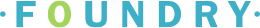 Text reading 'FOUNDRY:' in green and black on a white background.