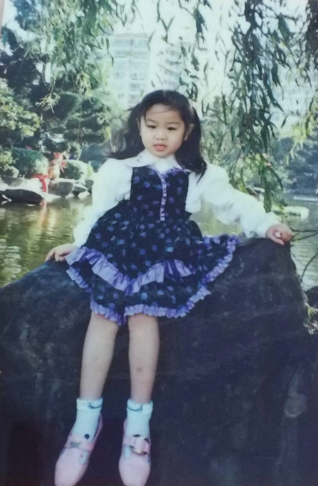 Fiona Hsiao as a kid