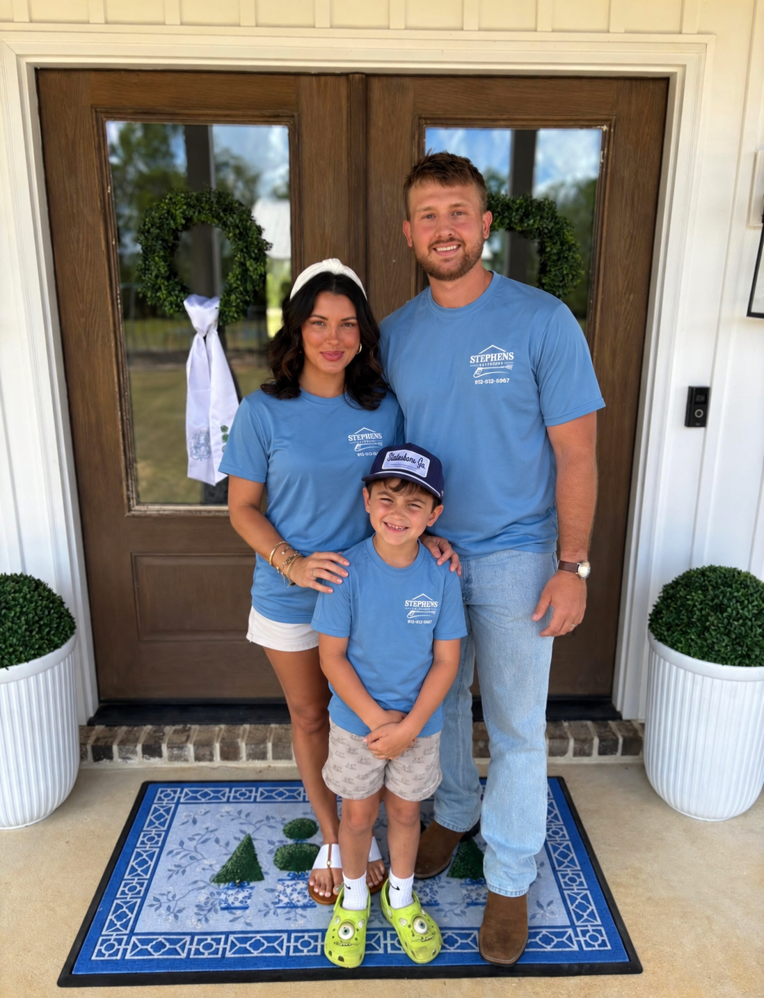 Photo of the Stephens Exteriors family in Statesboro, Ga