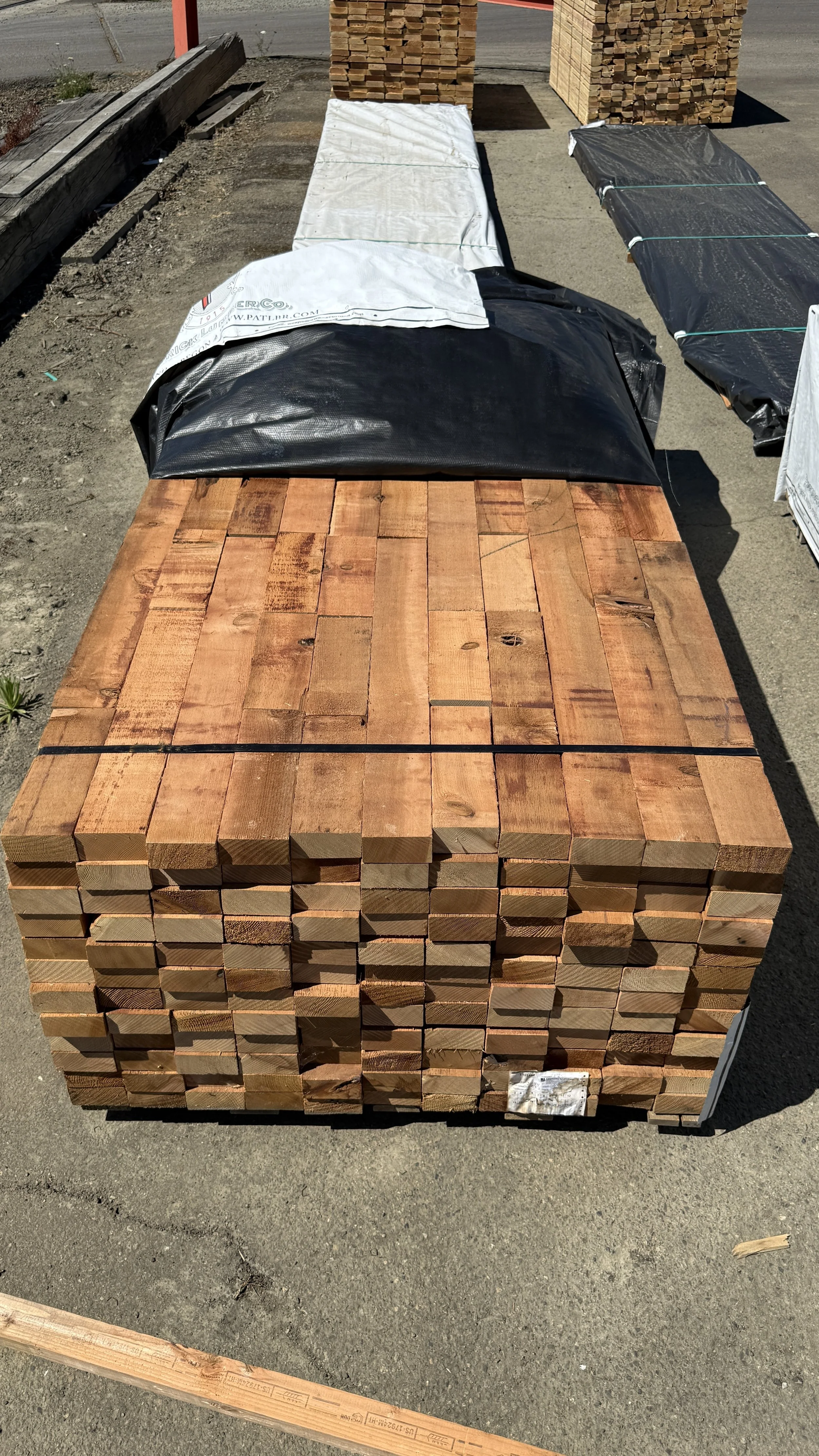 8/4x4 Western Red Cedar Vertical Grain