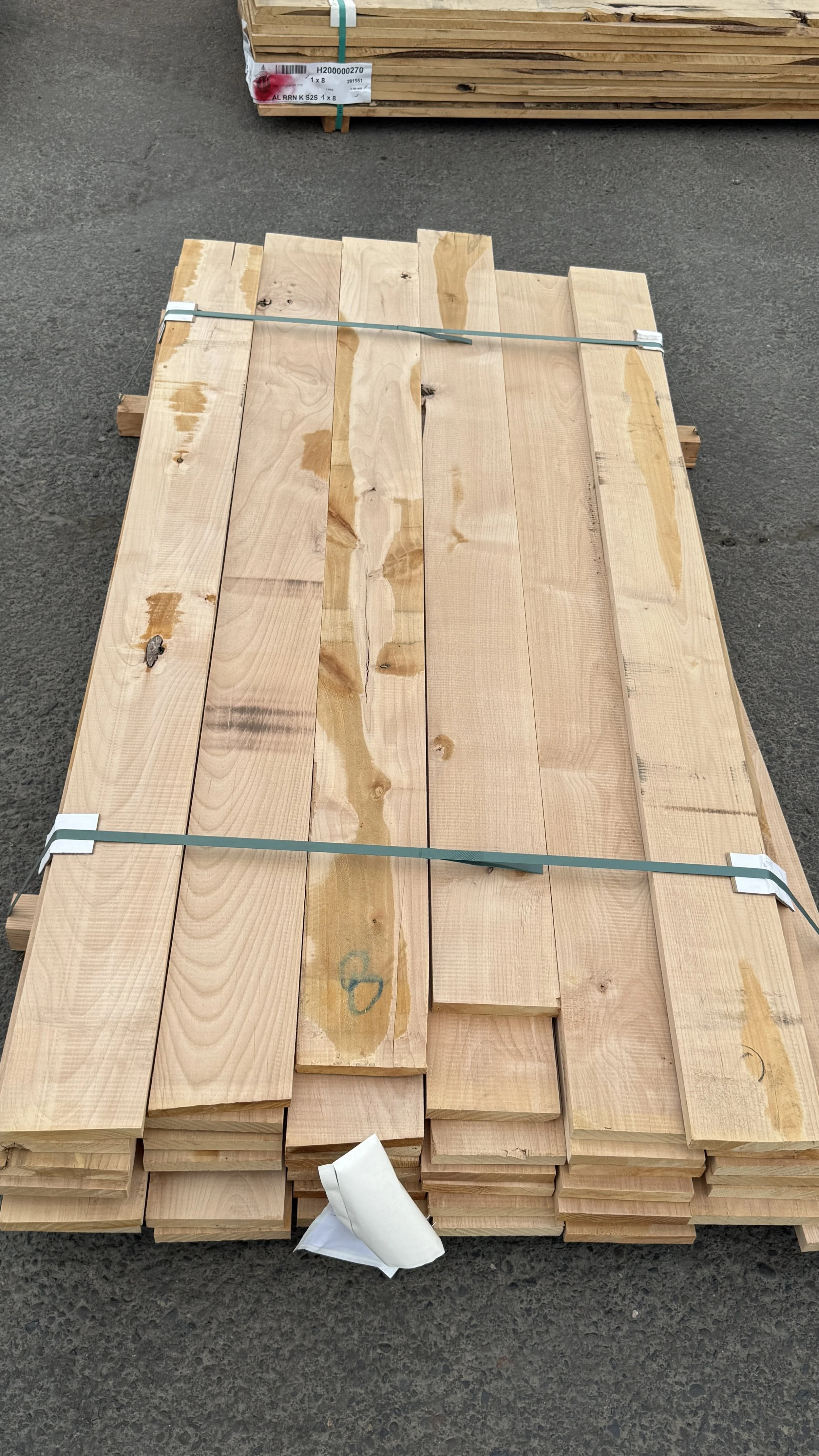 1x6 Alder Hobby Boards Kiln Dried and S4S