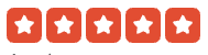 Eight red badges with white stars in the center, arranged in a row.