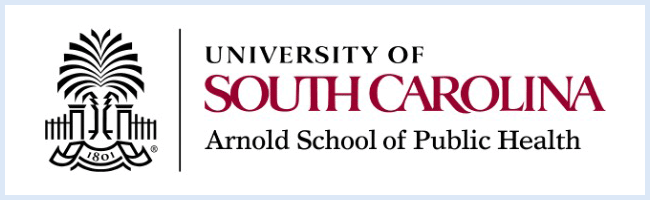 University of South Carolina Arnold School of Public Health logo.