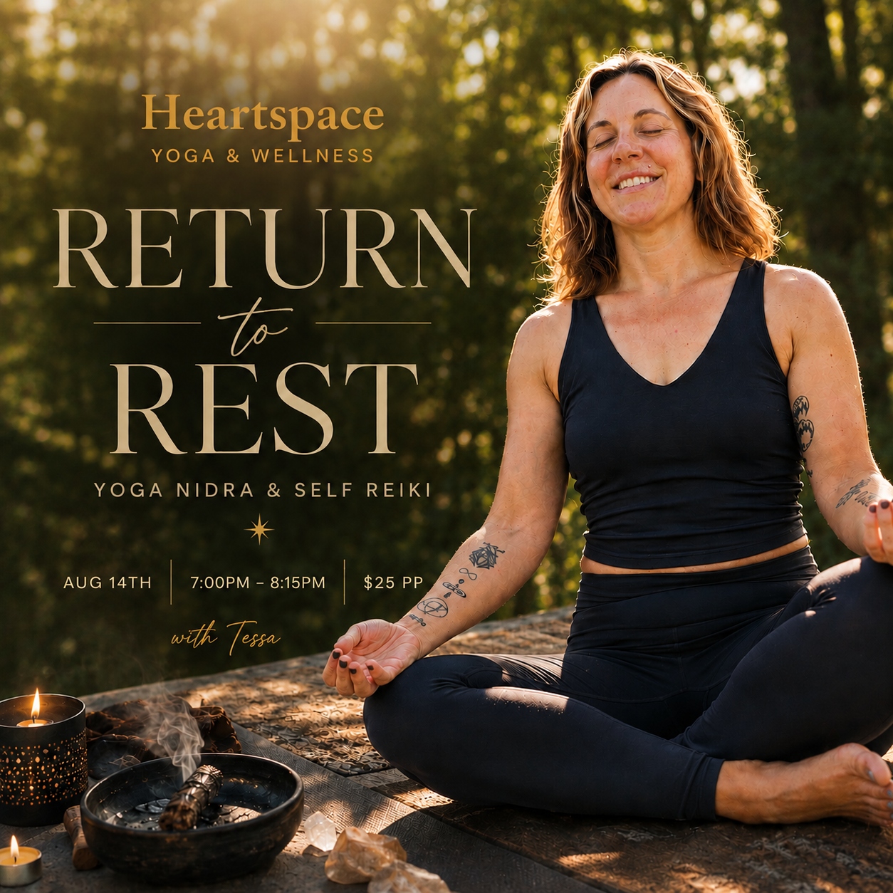 Return to Rest • A Yoga Nidra &amp; Self Reiki Session