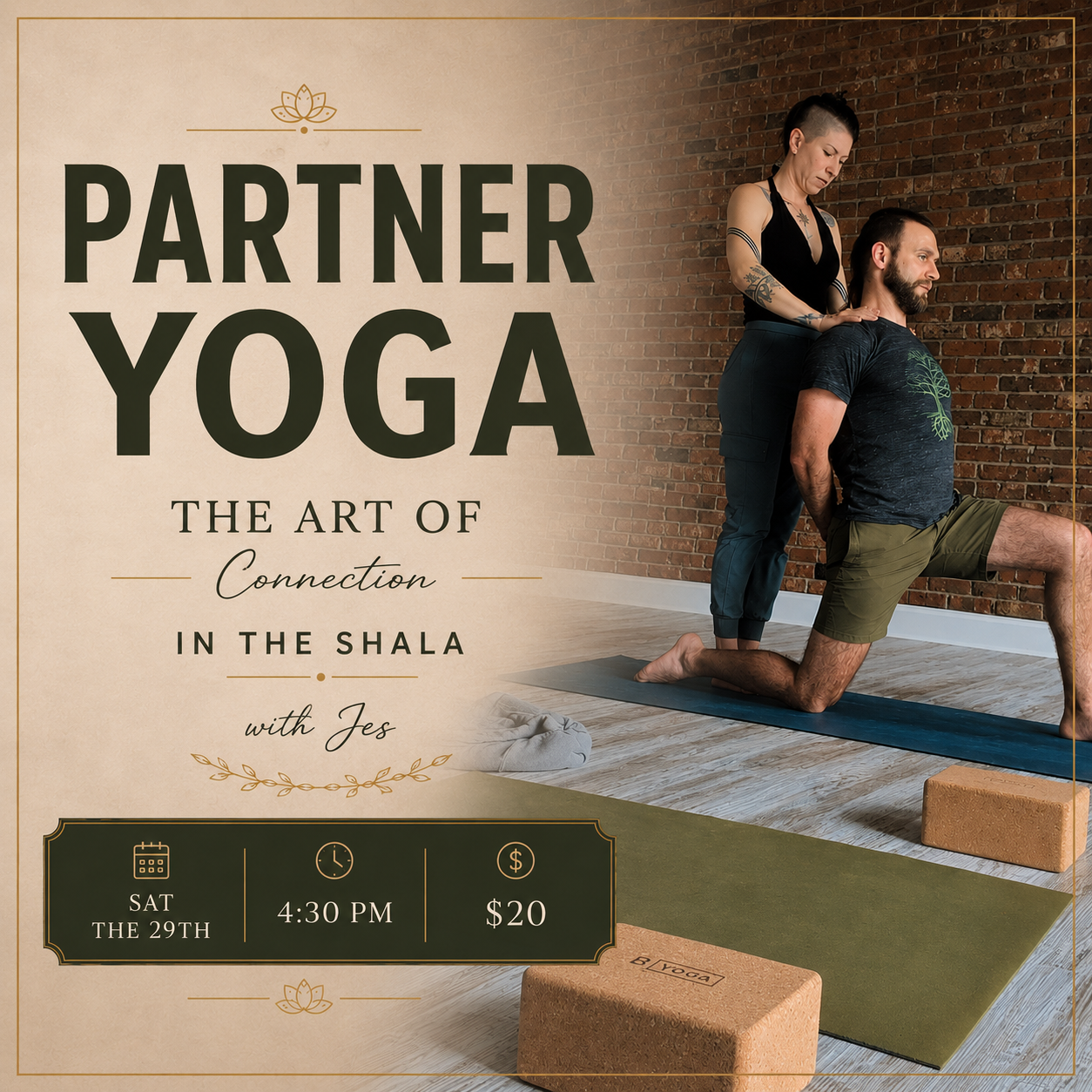 The Art of Connection • Partner Yoga Workshop