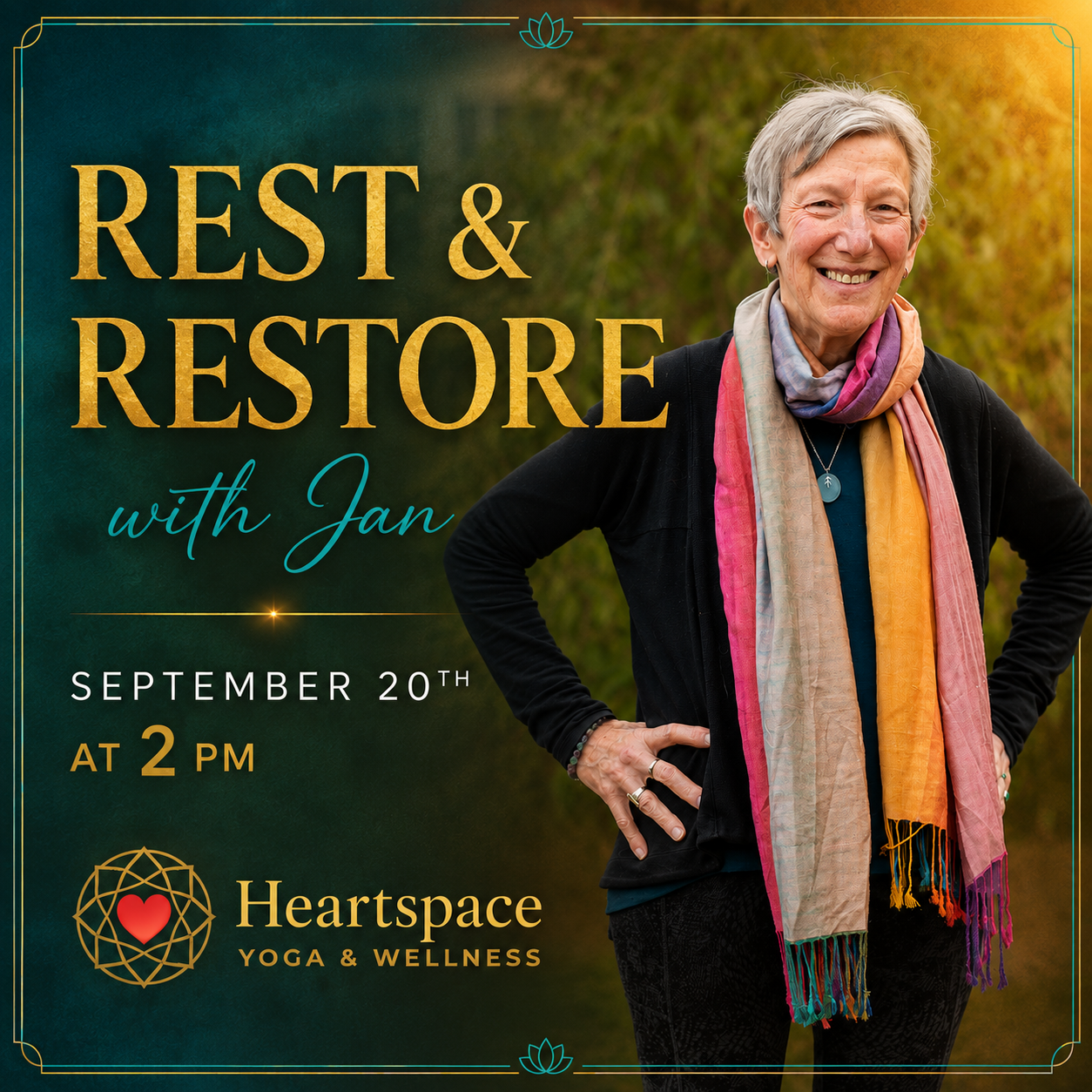 Rest & Restore with Jan