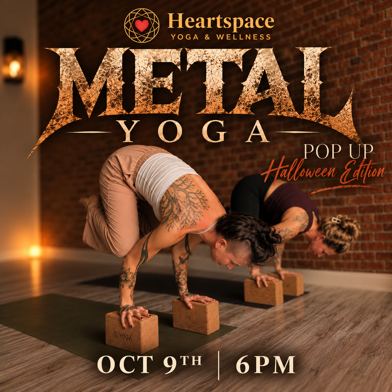 Metal yoga