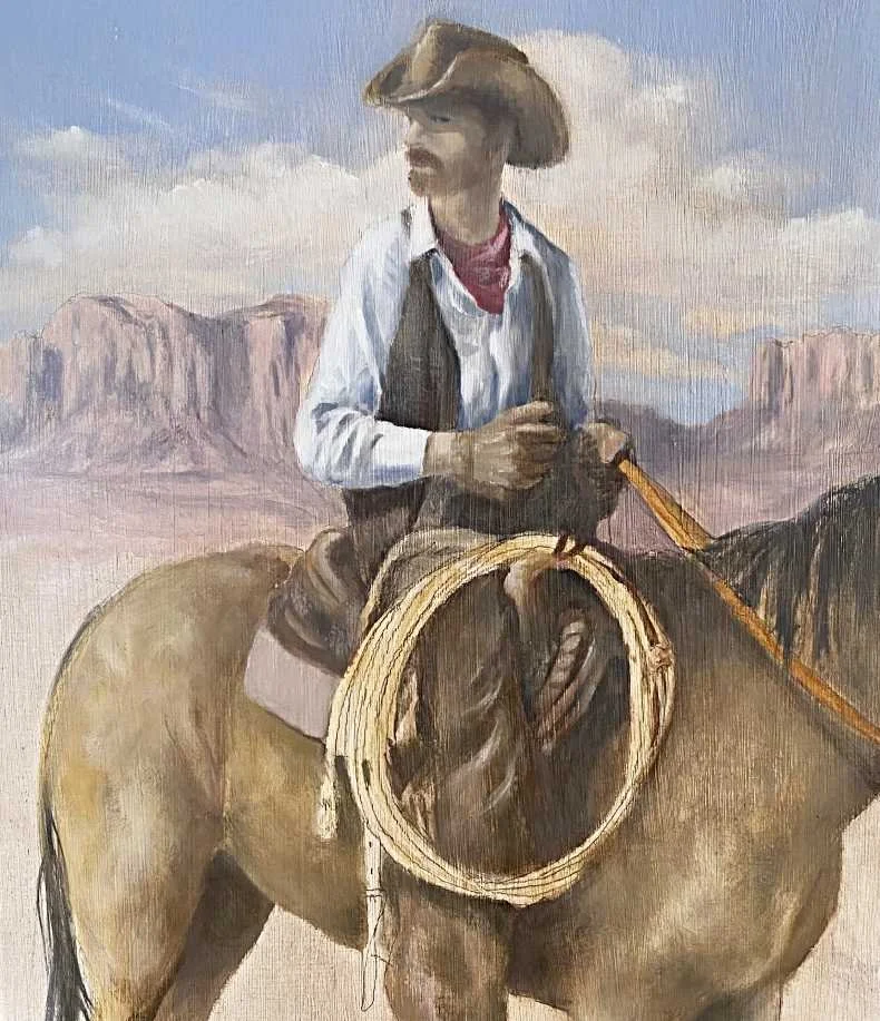 The Ride Oil Painting