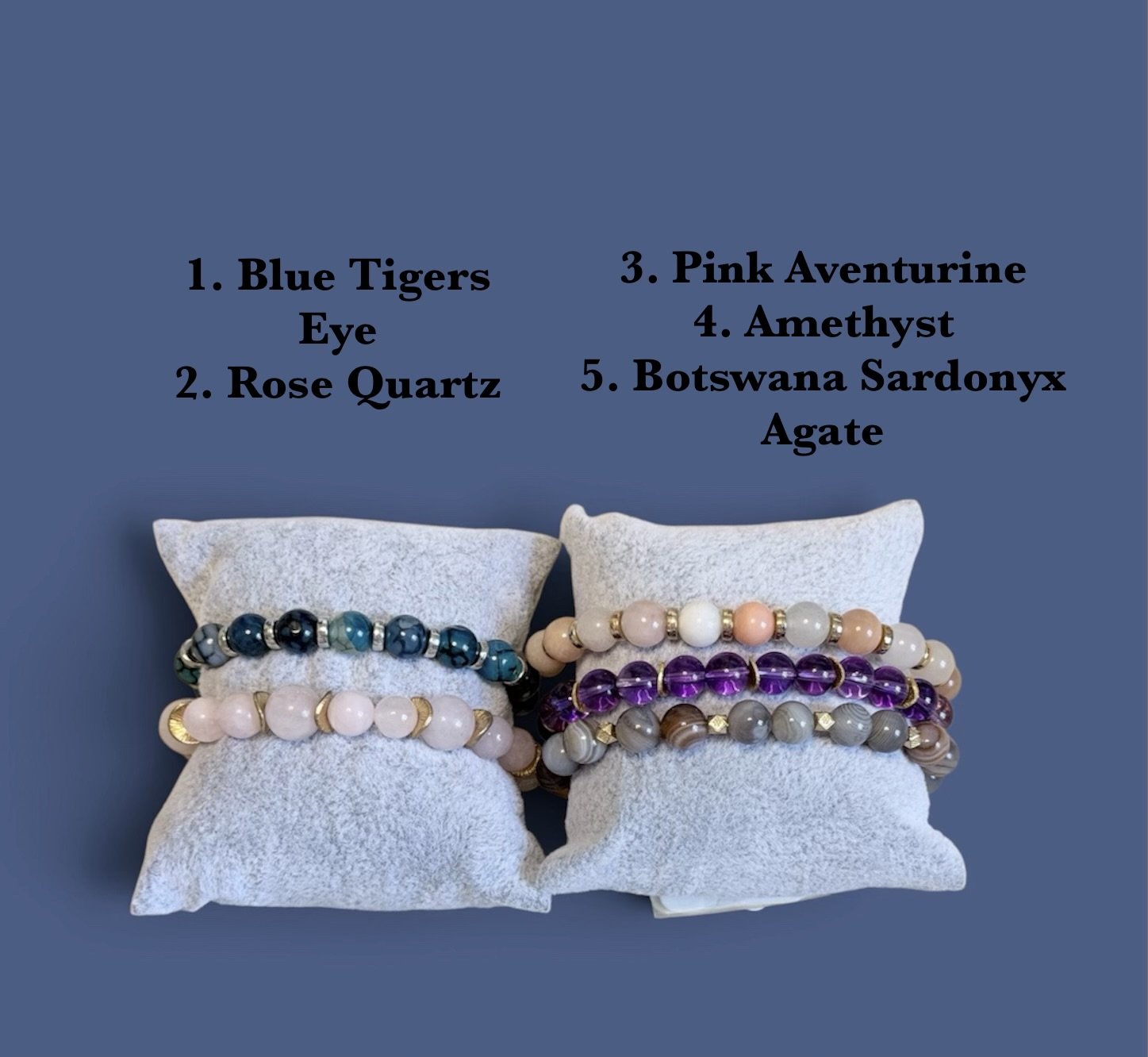 Gemstone Elegance Bracelets