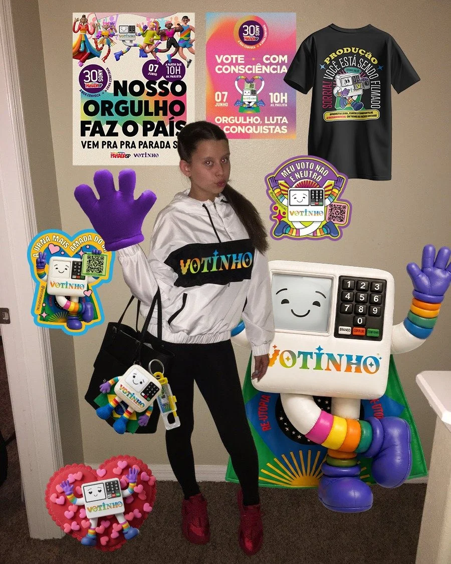 Eu depois de ver o Votinho e o Vot&atilde;o na Av. Paulista. 😍

#ParadaSP #Votinho #OrgulhoLGBT #Democracia

.

*O Votinho &eacute; independente e n&atilde;o possui fins pol&iacute;tico-partid&aacute;rios; O projeto Votinho &eacute; uma iniciativa d