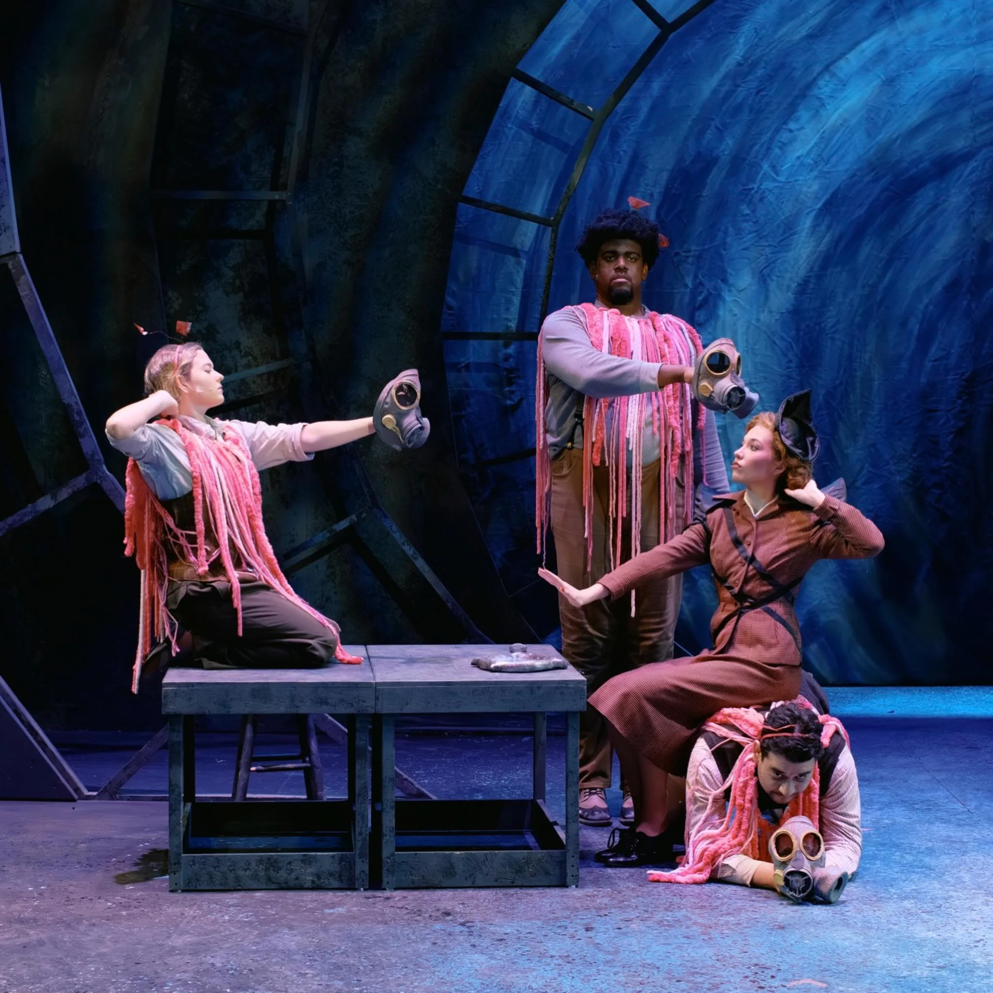 it&rsquo;s wonderland my pet!!

what a joy it was to go down the hole with this cast and crew every night!! thank you @butbackstage for the most incredible first mainstage production!! 

Alice by Heart by Steven Sater and Jessie Nelson

Director/Chor