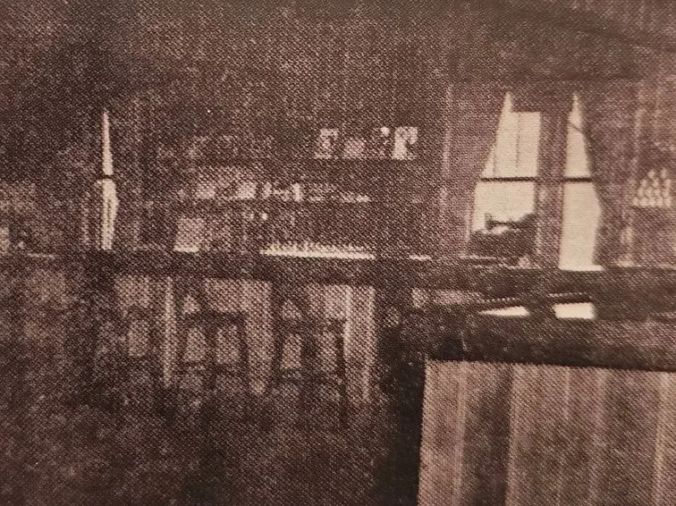 A once half-bar, half-liquor store was now transformed into a full bar.