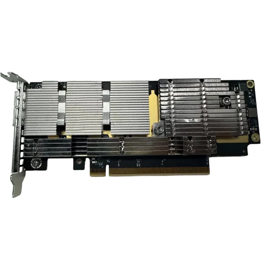 NVIDIA MCX75310AAS-HEAT ConnectX-7 Adapter Card 200Gb/s NDR200 IB Single-Port OSFP PCIe 5.0 x16 Secure Boot Enabled Crypto Disabled New