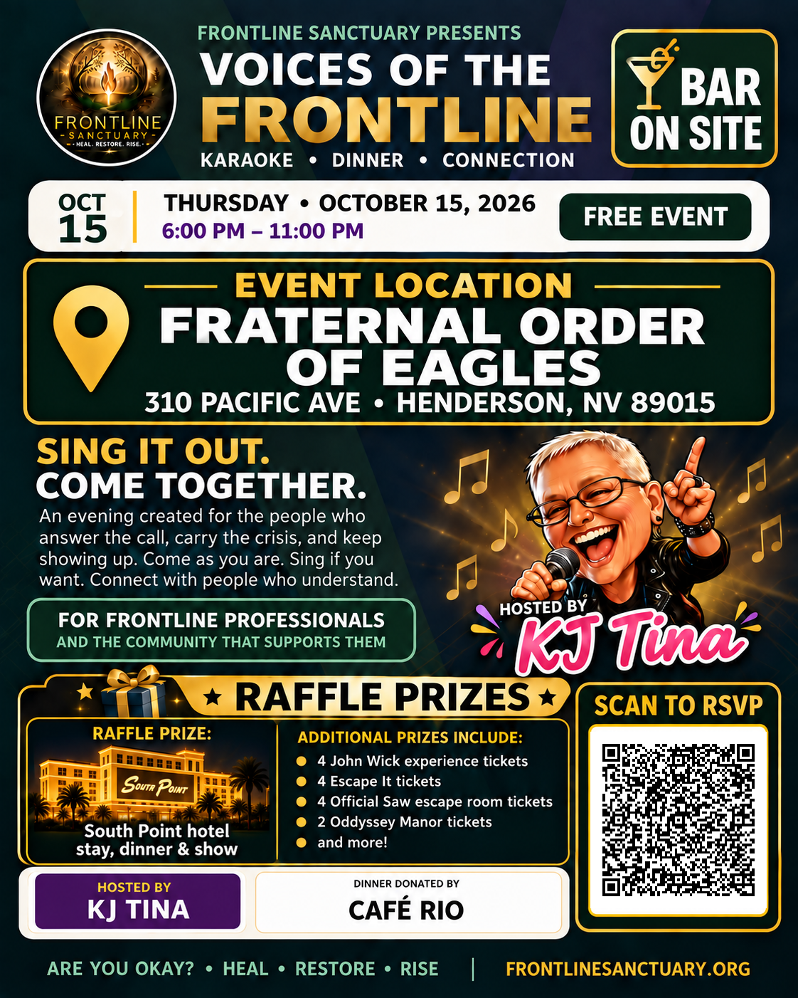 Karaoke and Dinner event