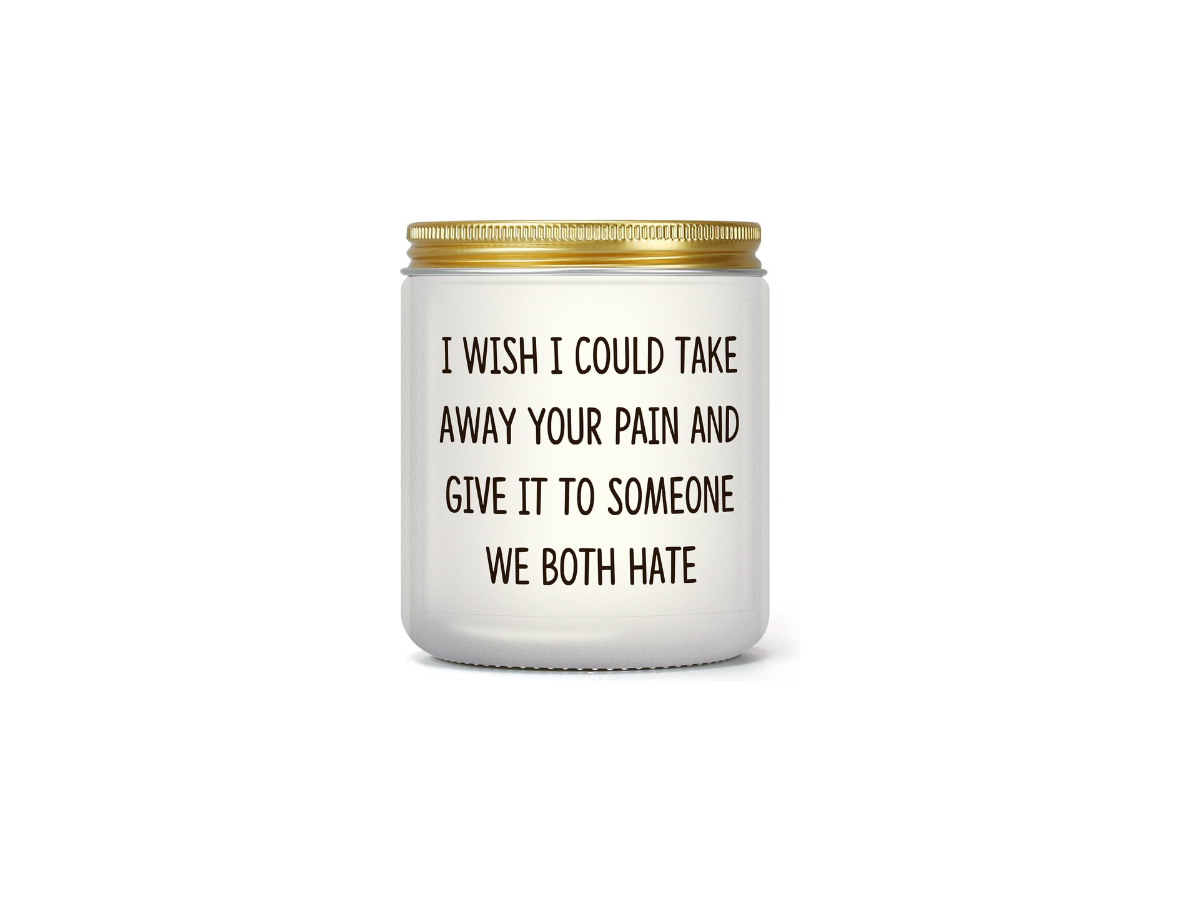 I wish I could Take Away Your Pain Candle