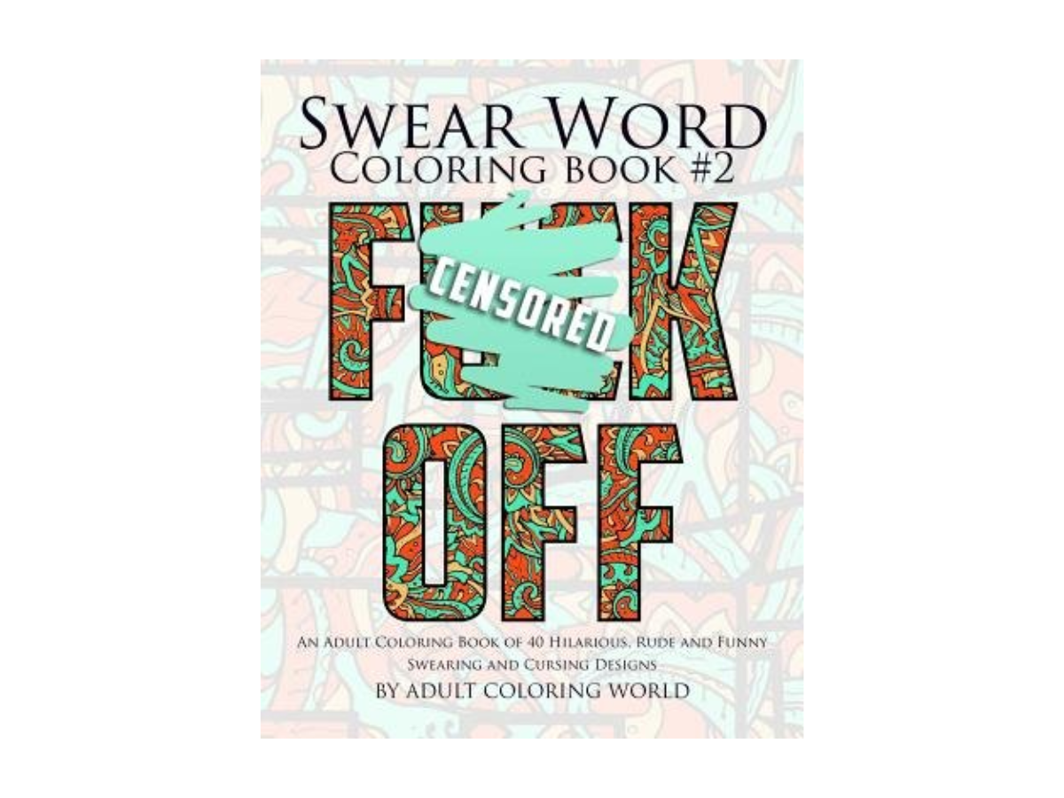 Swear Word Coloring Book