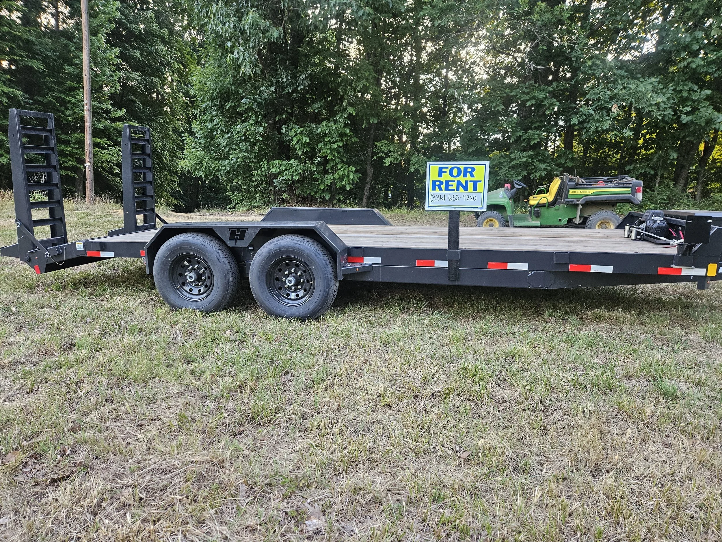 Hillcrest 20 foot 14k trailer.