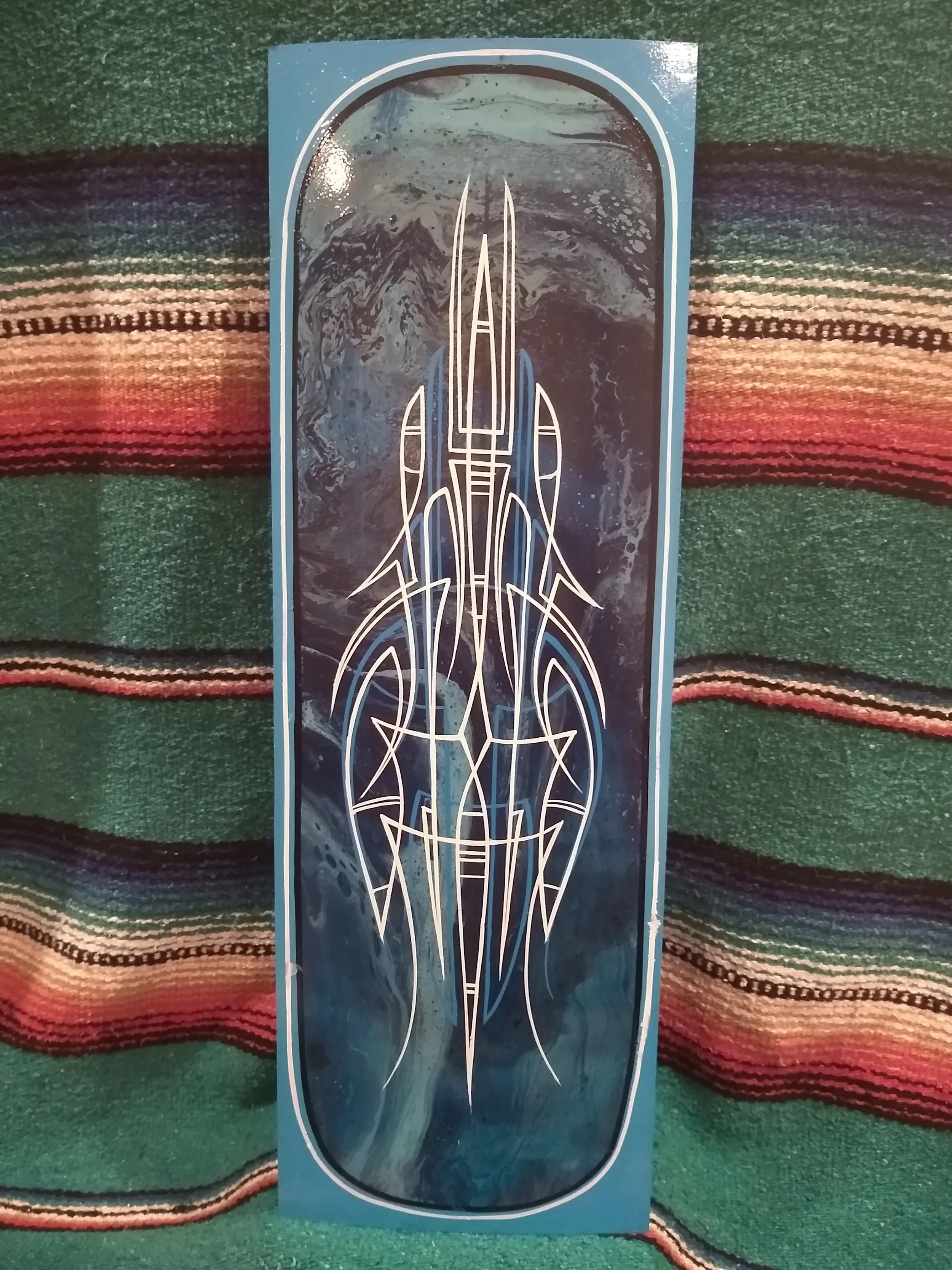 pinstriped panel 
