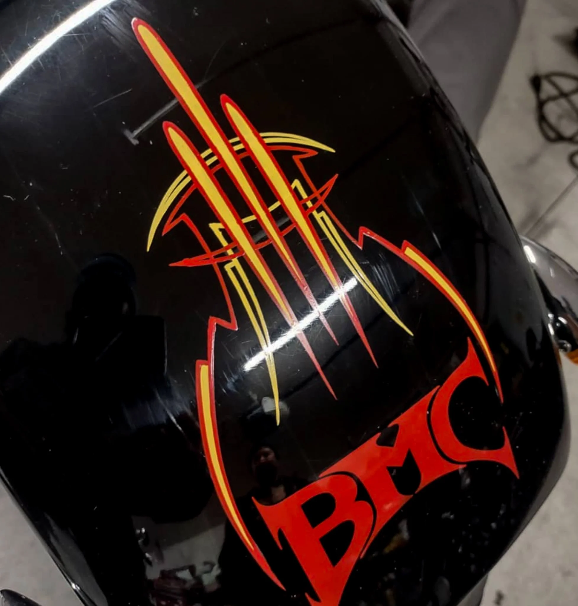 BMC Chopper pinstriped with one shot 