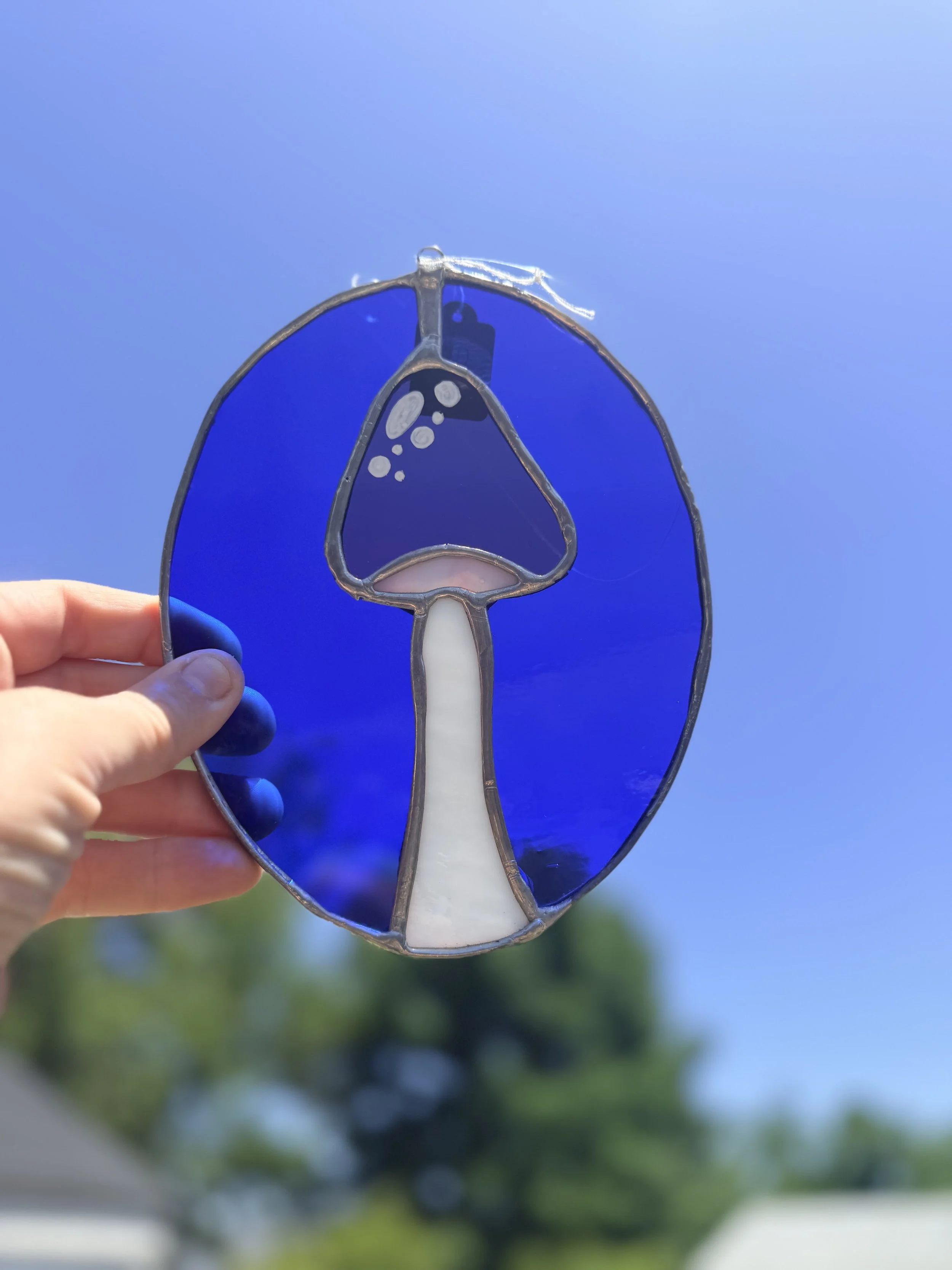 Blue Mushroom
