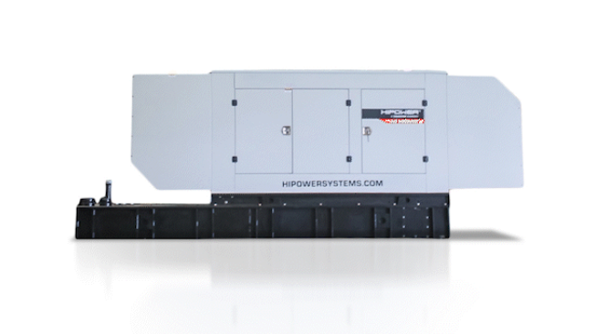 Large diesel generator designed for industrial applications including Prime Power, Standby Power, Backup Power, or Continuous Power.