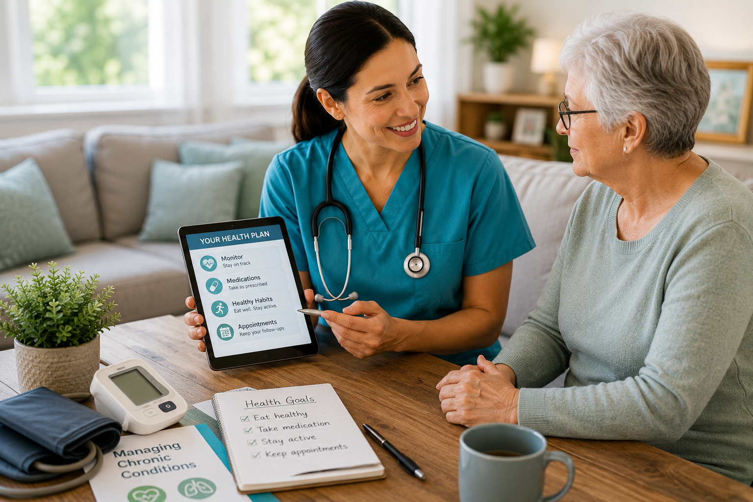 Managing Chronic Conditions with Dvora’s Traveling Nurse Practitioners