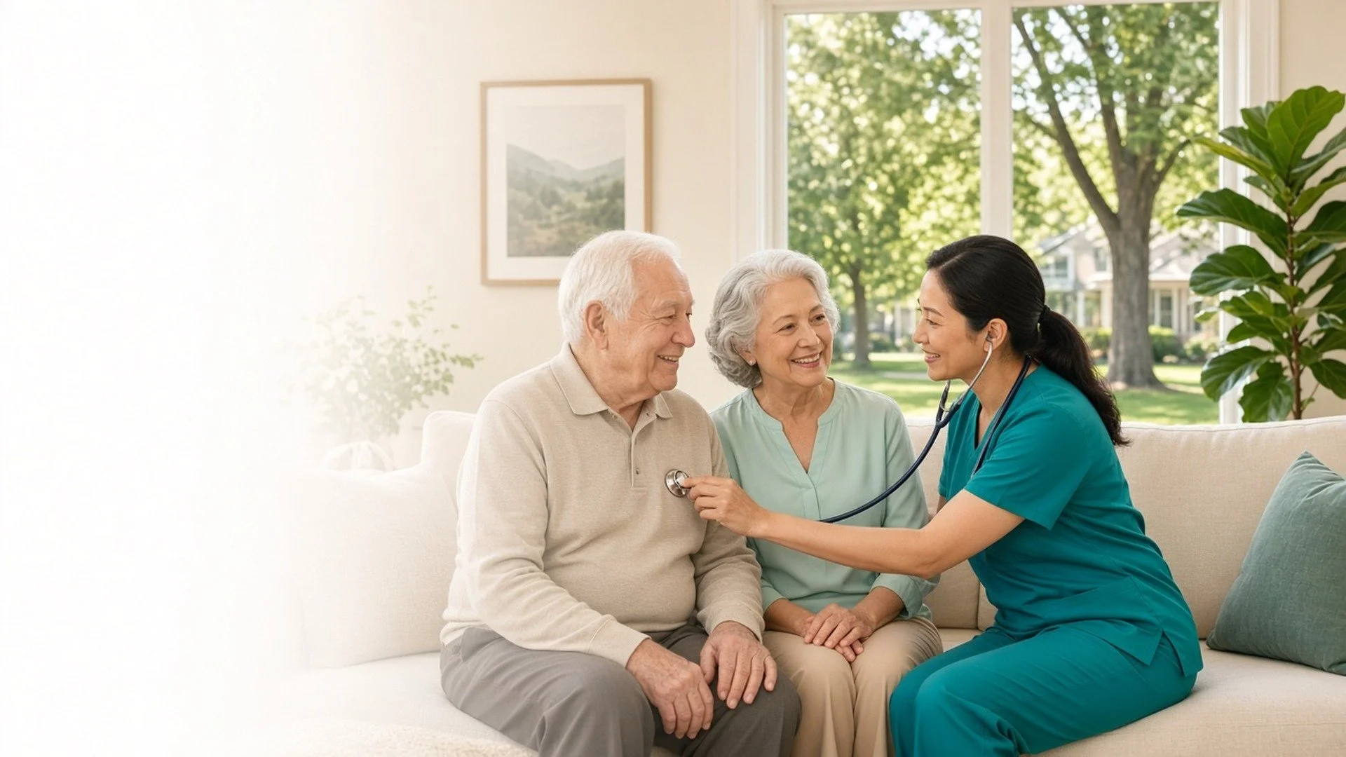 Dvora Healthcare clinician on a home visit in Murray, Utah