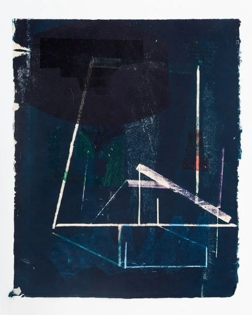 Monoprint_Blue