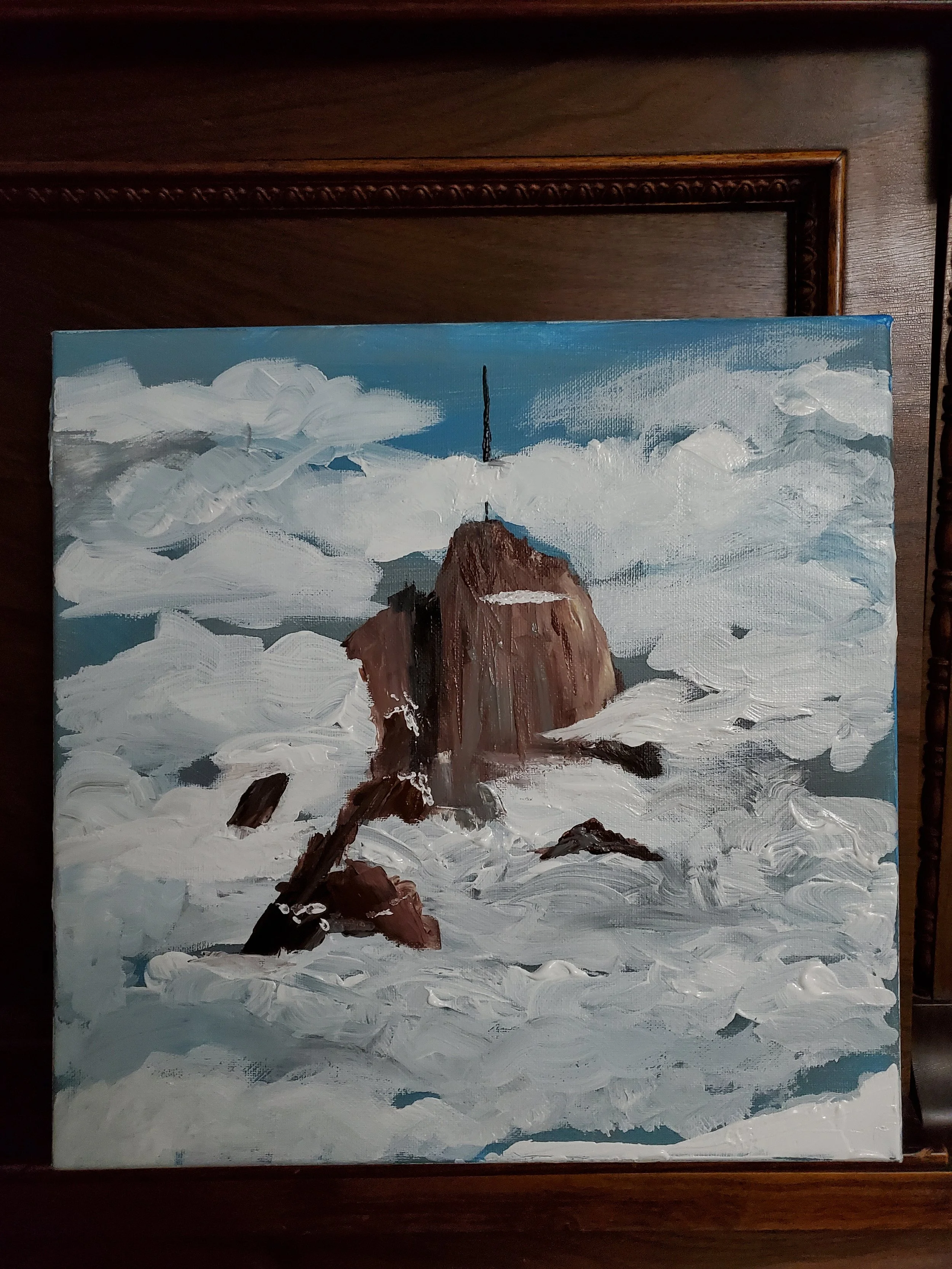 "Needle at Noon"  Mont Blanc Massif *