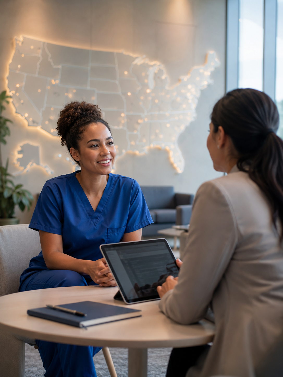 Amerisearch Health and Staffing support across the United States