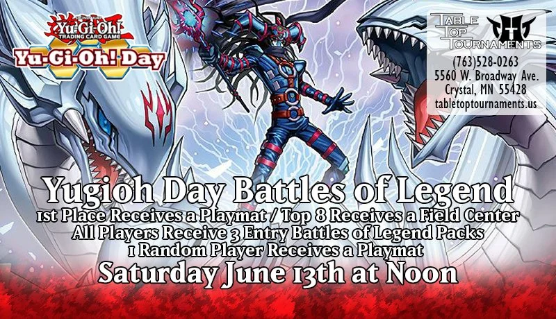 YGO Day (Sat June 13th: Noon)