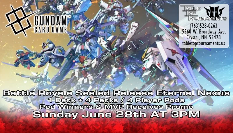 GUN Battle Royale Sealed Release Eternal Nexus (Sun June 28th: 3 PM)