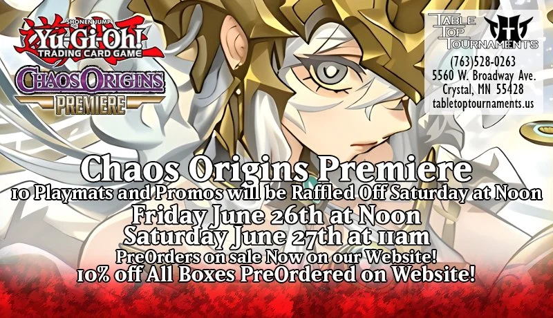 YGO Premiere: Chaos Origins