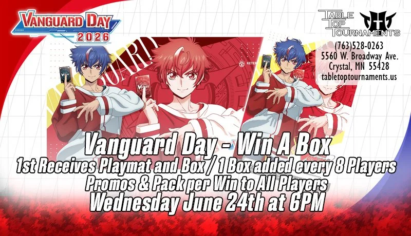 VGD Day Win-A-Box (Wed June 24th: 6 PM)