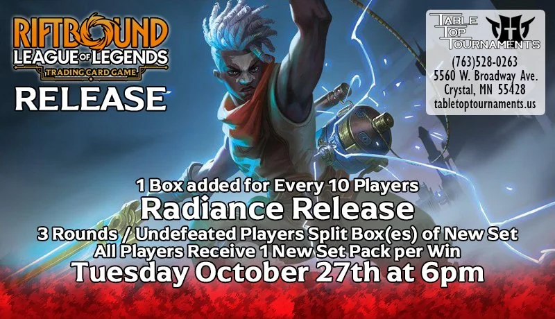 RFB Release: Radiance (Tues October 27th: 6 PM)