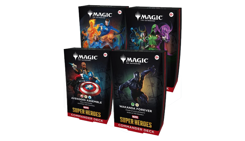MTG Marvel Super Heroes Commander Deck Bundle (All 4 Decks)