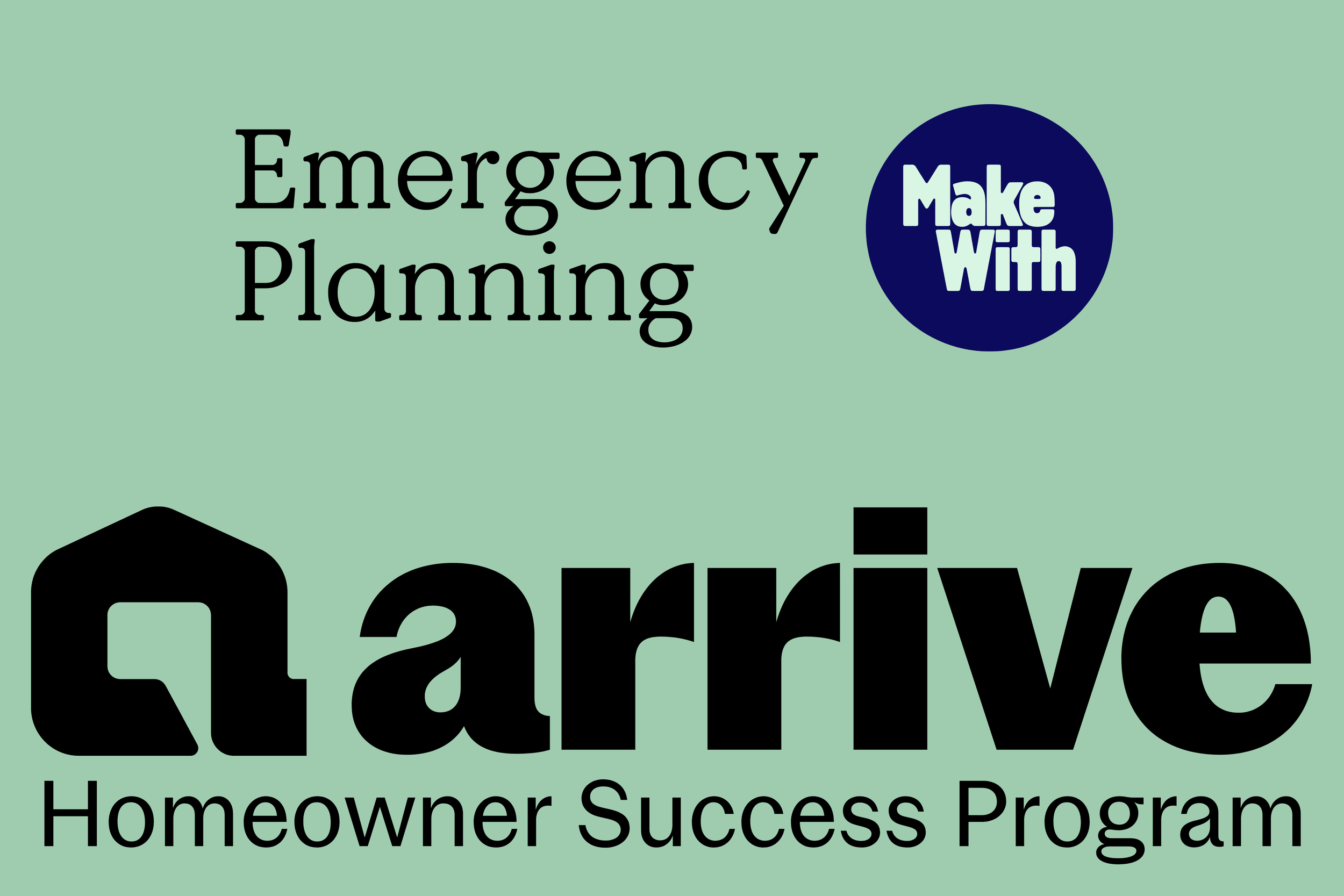 Emergency Planning with MakeWith