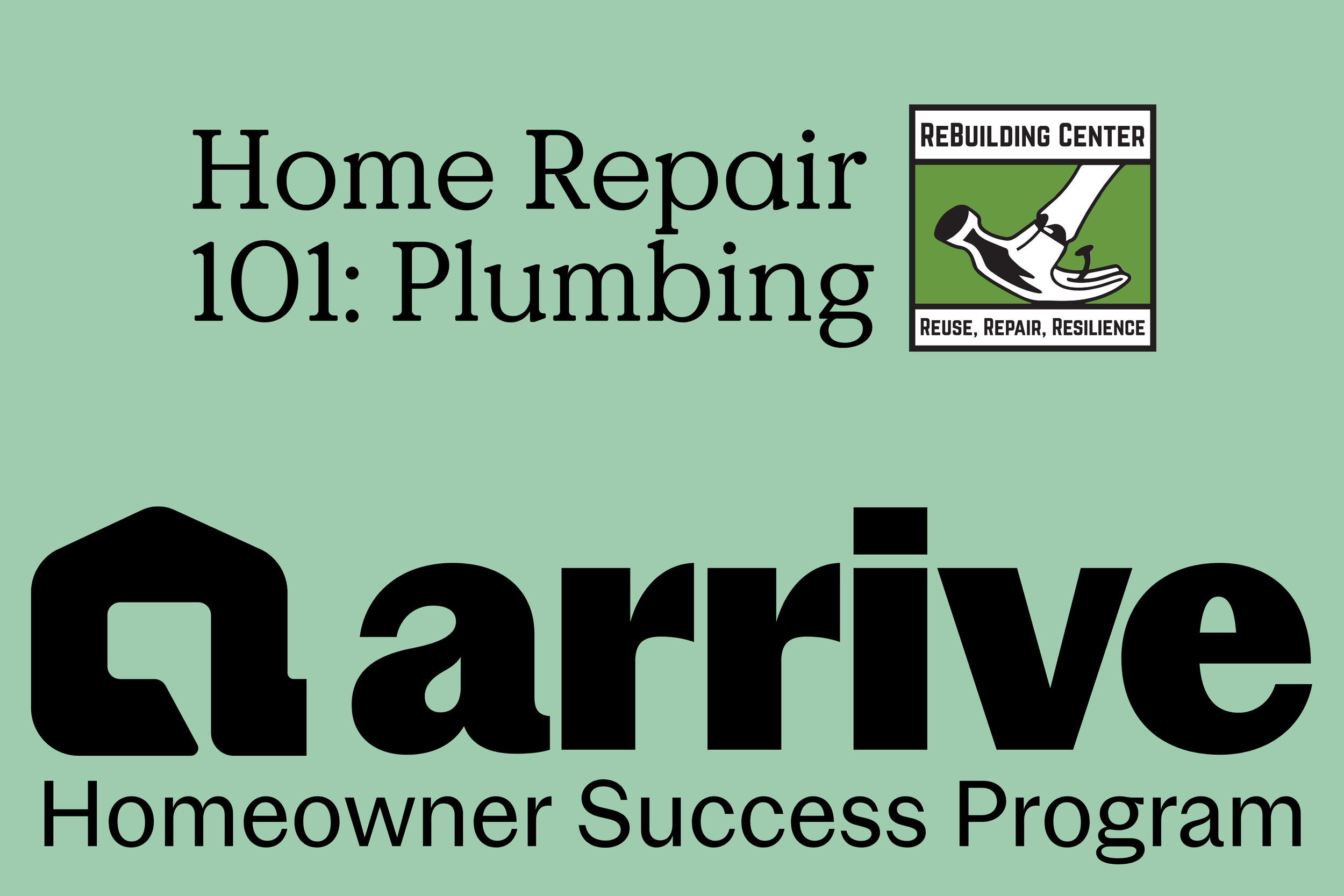 Home Repair 101 with the Rebuilding Center