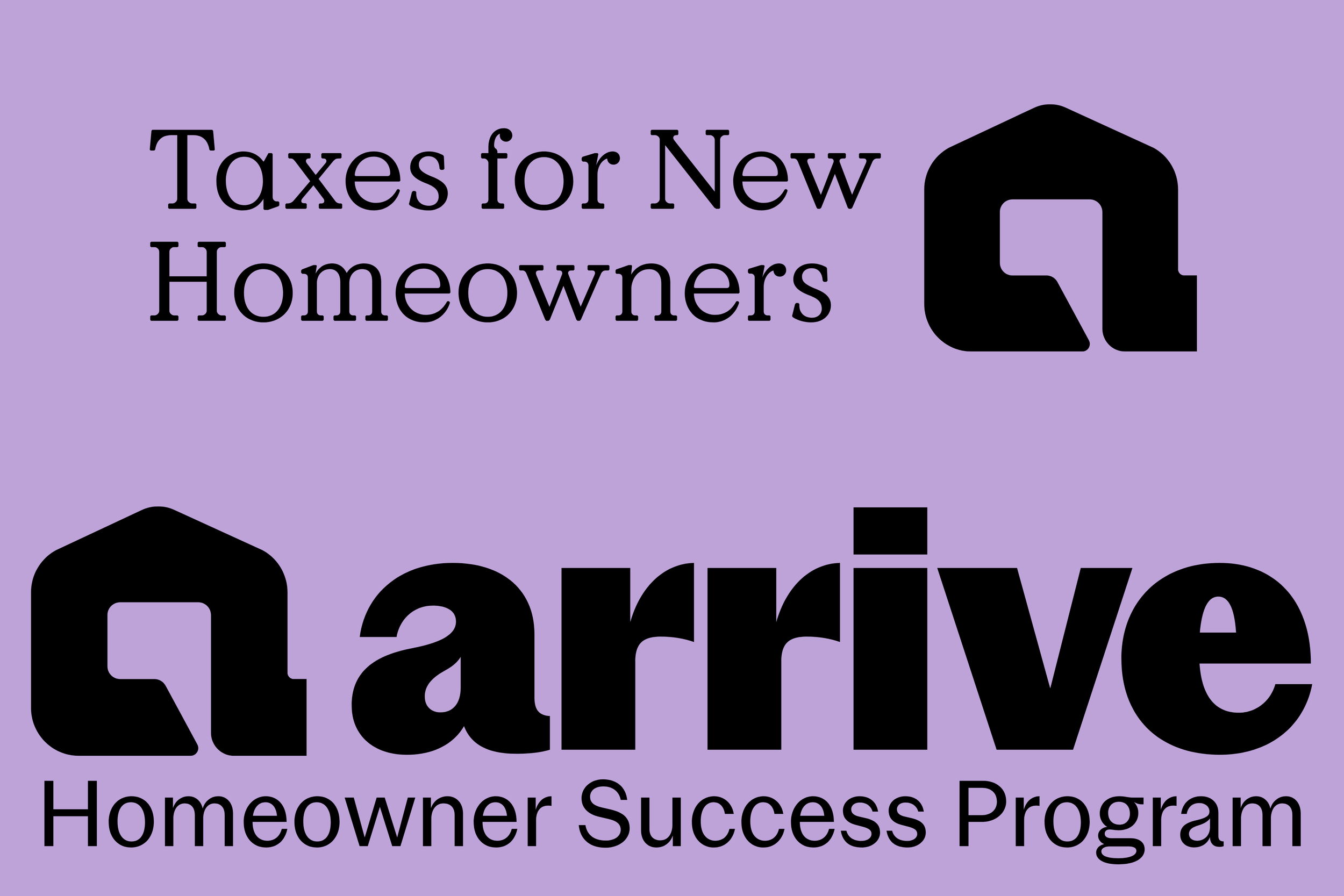 Taxes for New Homeowners