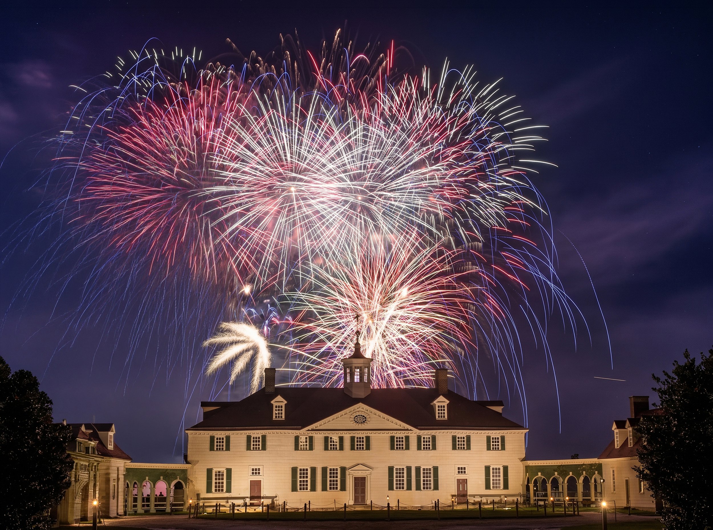 George Washington's Mount Vernon Fireworks