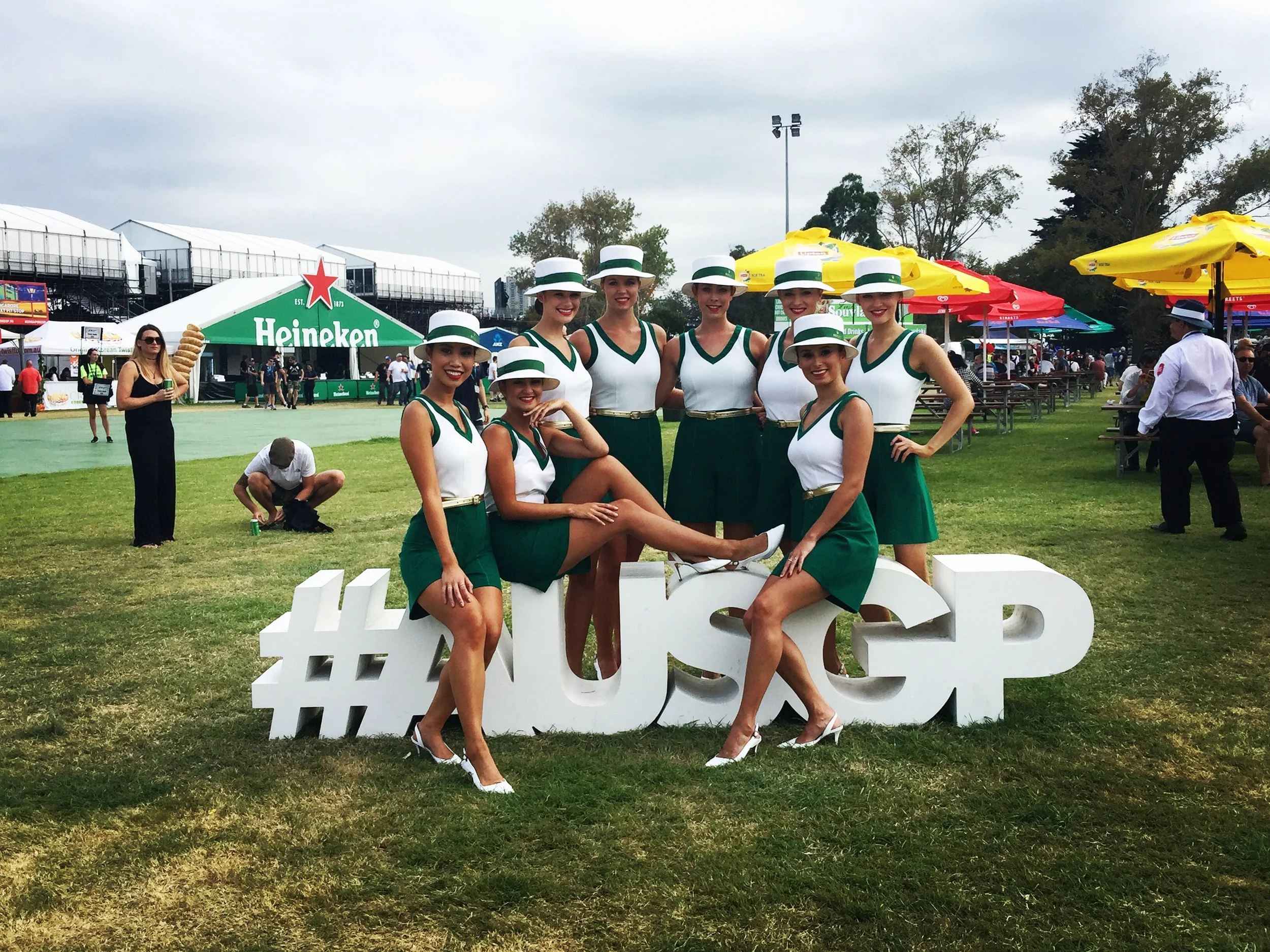 Grid Girls Australian Grand Prix 